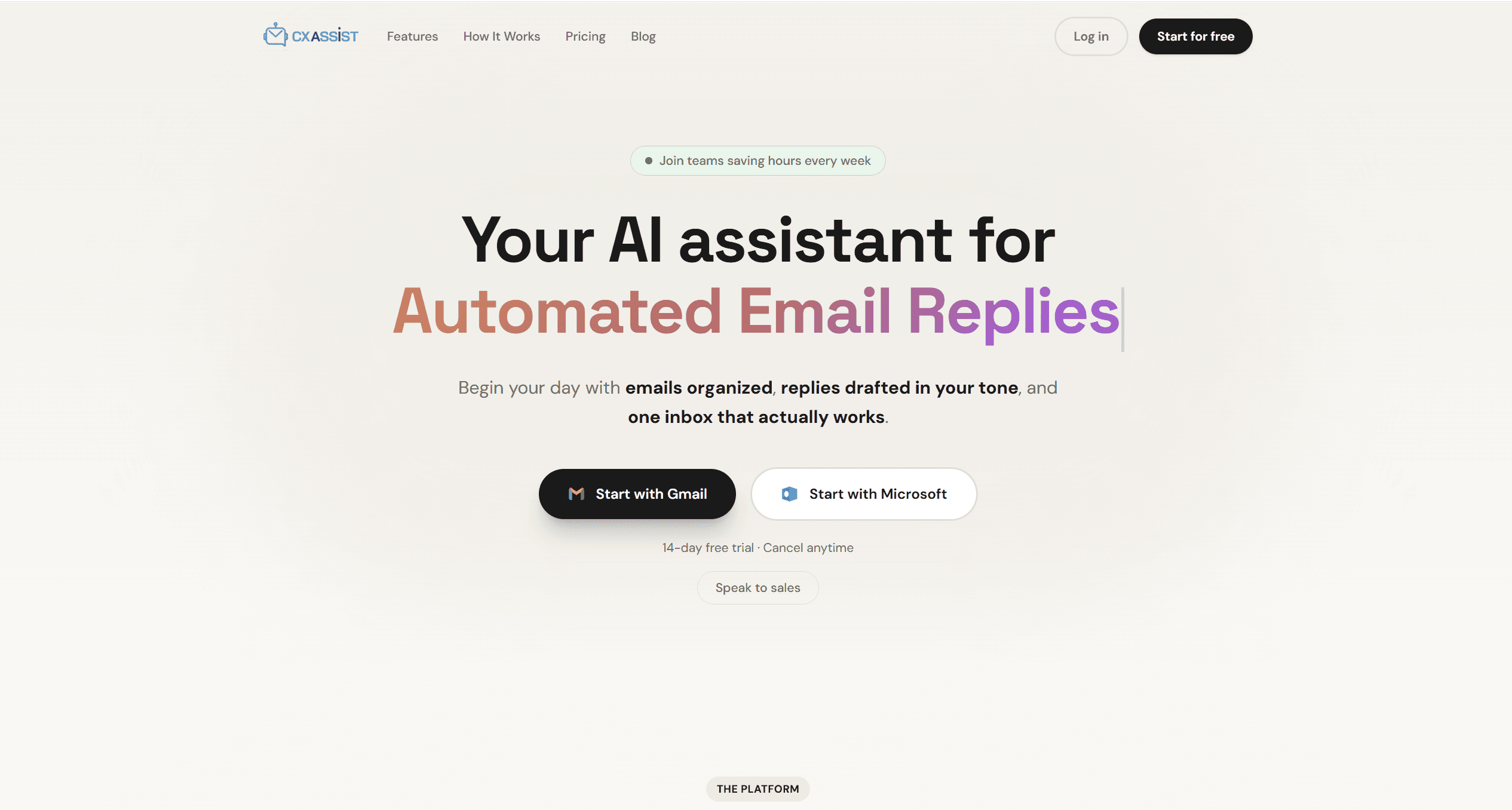 CXAssist.io screenshot