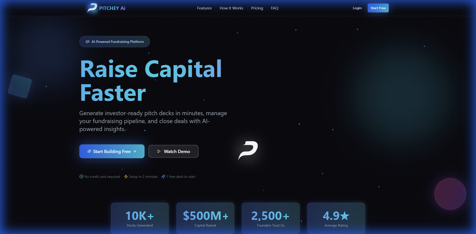 Pitchey AI screenshot